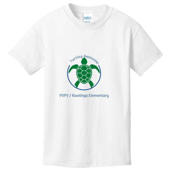 PVPV/Rawlings - Youth 100% Cotton T Shirt, Short Sleeve Thumbnail