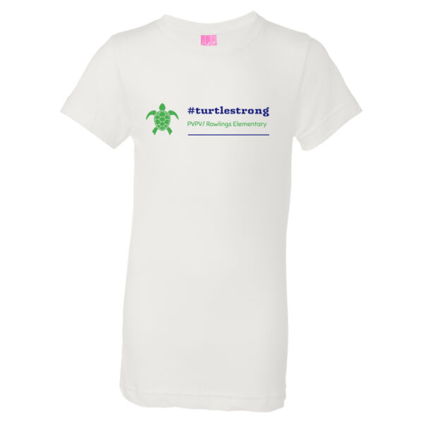 PVPV/Rawlings - Girls' Fine Jersey Longer Length T-Shirt Thumbnail